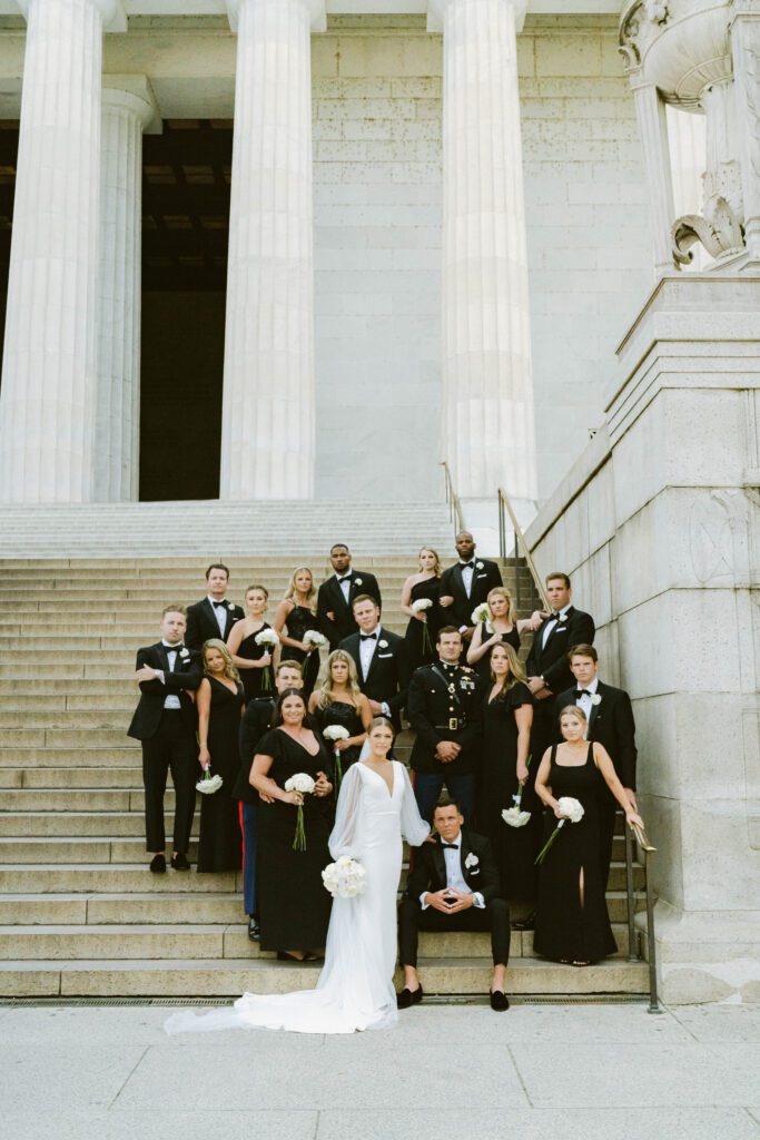 DC modern wedding photos 