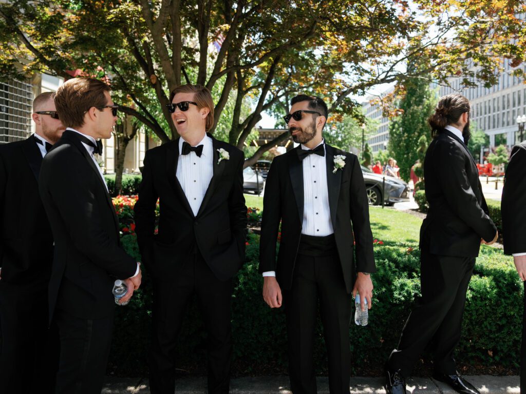 Groomsmen at The St. Regis