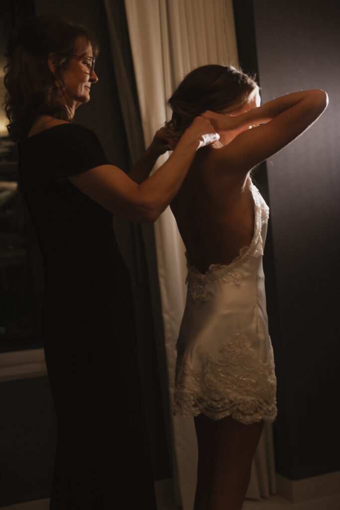 Wedding Dress Change